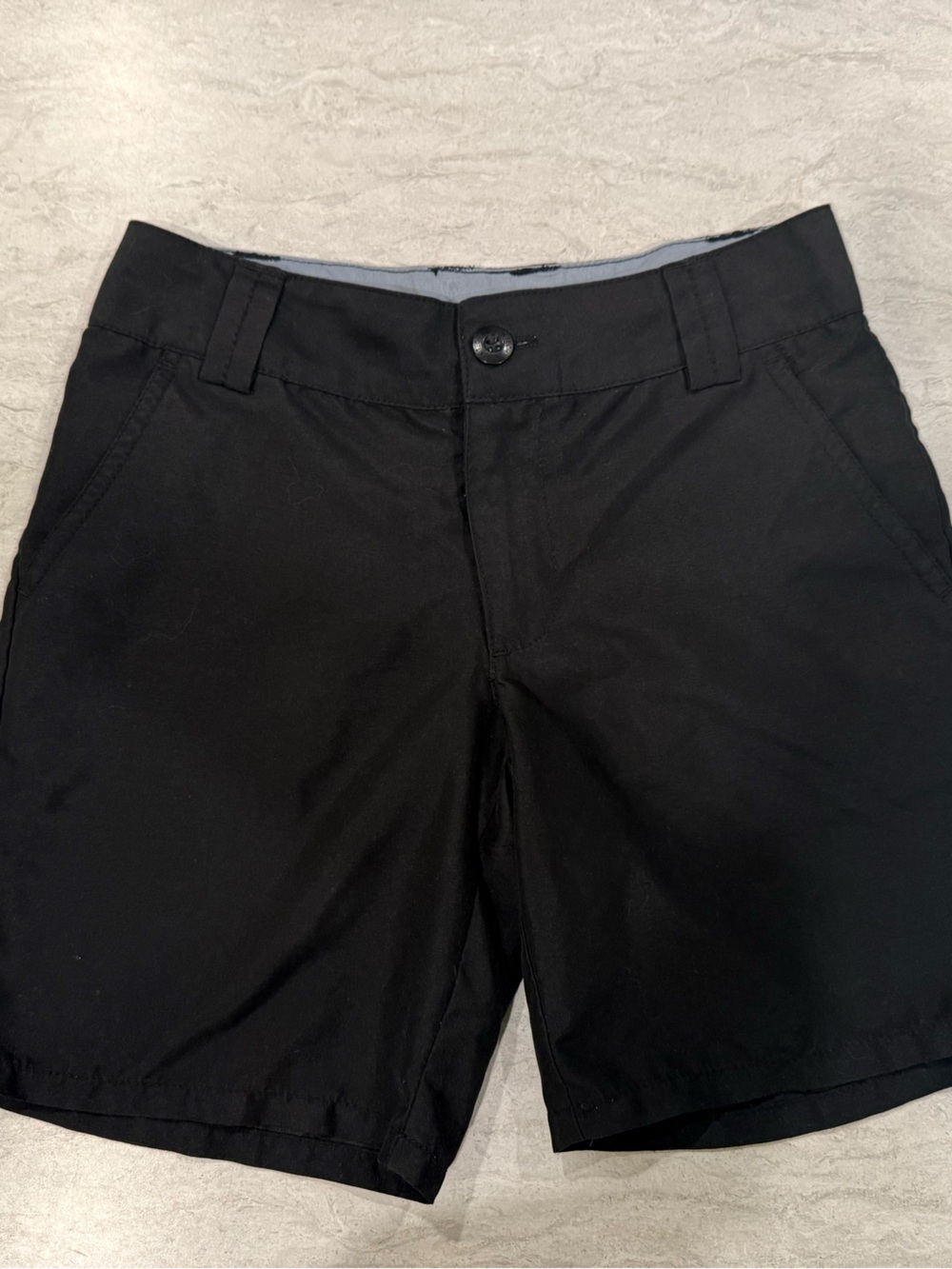 Boys Black Classic Chino Shorts